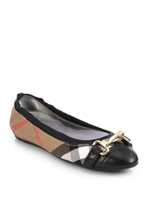 burberry flats for women|burberry ballerina flats sale.